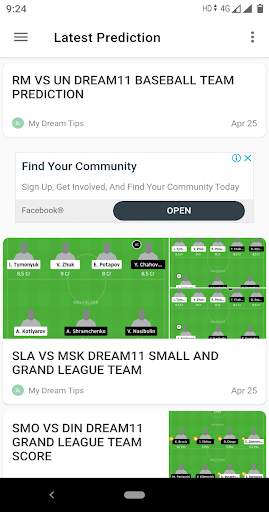 Cricpick Dream Team Prediction Trick screenshot 6
