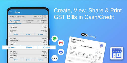 Shop Manager: Bill, Print/Share, Inventory & Tally screenshot 1