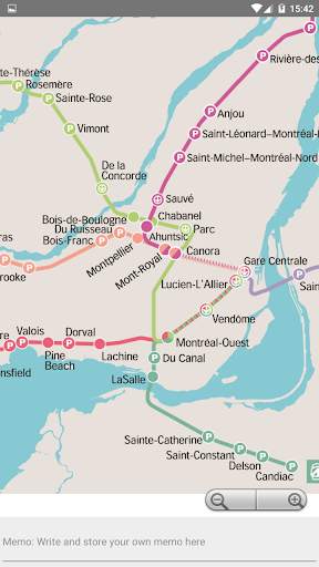 MONTREAL METRO/BUS/STM/EXO MAP OFFLINE screenshot 3
