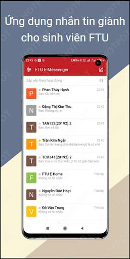 FTU Messenger screenshot 1