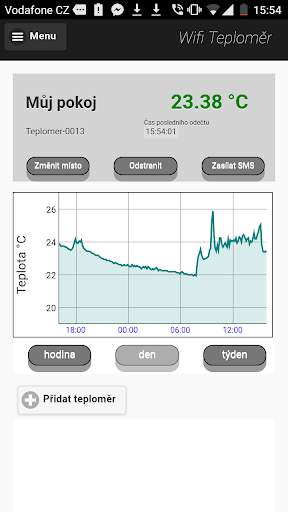 Wifi Teploměr screenshot 5