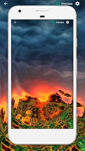 Nature Live Wallpaper - Ripple touch effects screenshot 5
