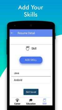 Resume Builder:Free CV Maker Templates,PDF formats screenshot 5