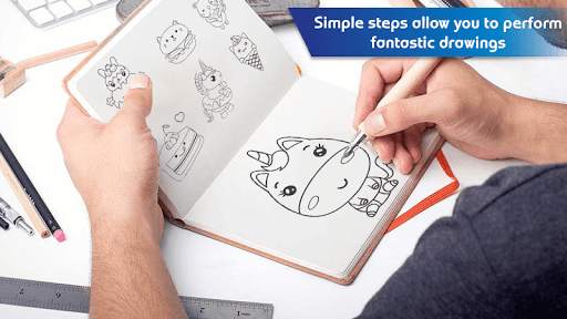 Learn to draw kawaii and kawaii screenshot 5