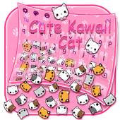 Pink Cute Kawaii Gravity Keyboard Theme 10001003