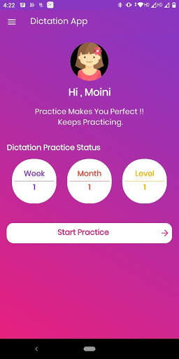 Dictation App screenshot 1