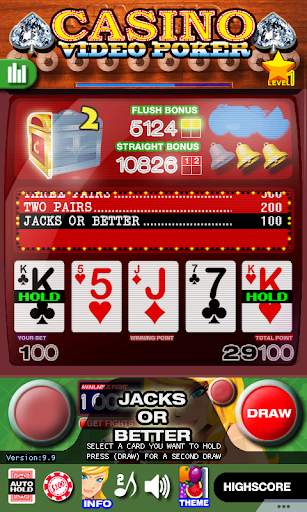 Casino Video Poker screenshot 1