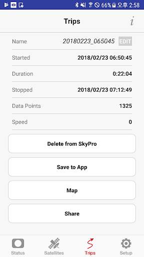 SkyPro GPS Status Tool screenshot 4