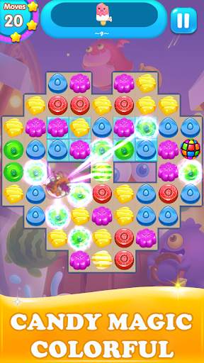 Candy Match 3 & Witch Sweet screenshot 3