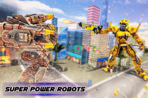 Flying Formula Car Robot Transform: Shooting Games screenshot 8