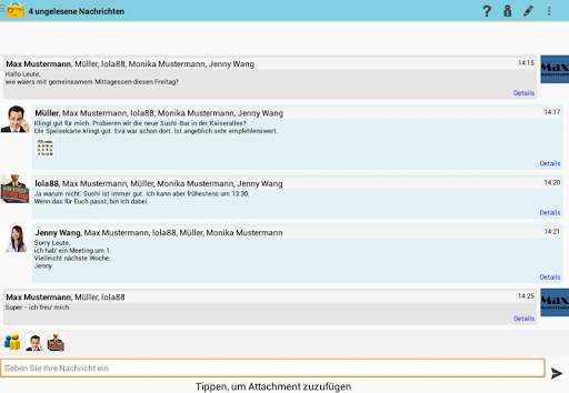 Keypa Daten-Safe und Messenger screenshot 9