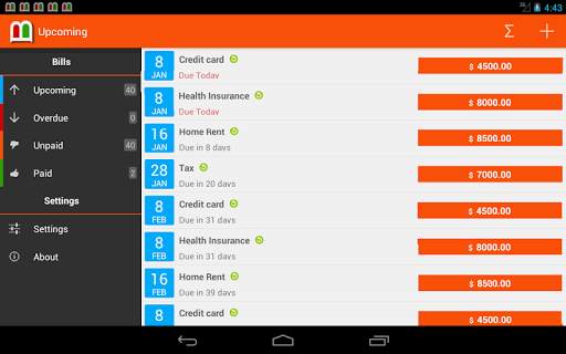 Bills Reminder screenshot 9