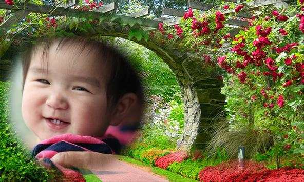 Beautiful Flower Garden Photo Frame Application screenshot 13