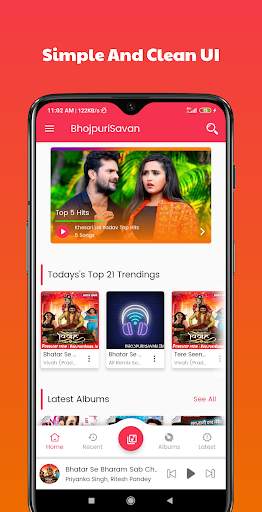 BhojpuriSavan - New Bhojpuri Mp3 Songs And DJ Song screenshot 1