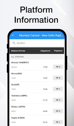 Indian Railway Timetable Live screenshot 11