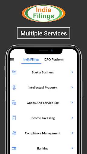 IndiaFilings - Income Tax, GST & Registrations screenshot 2