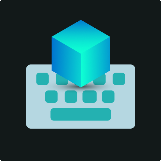 Teclado 3D icon