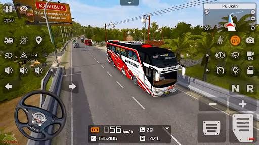 Coach Tourist Bus City Driving screenshot 7