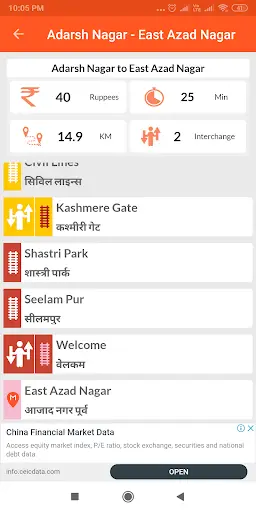 Delhi Metro Map Route & Delhi Bus screenshot 2