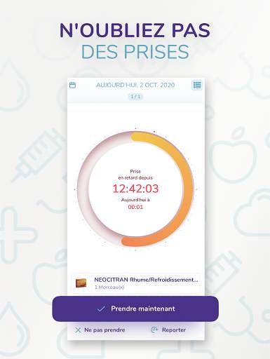 Rappel de médicament et de pilule avec alarme screenshot 10