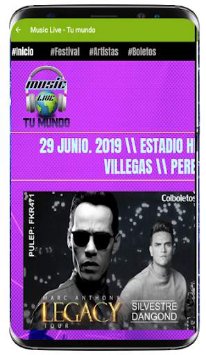 Music Live - Tu mundo screenshot 5