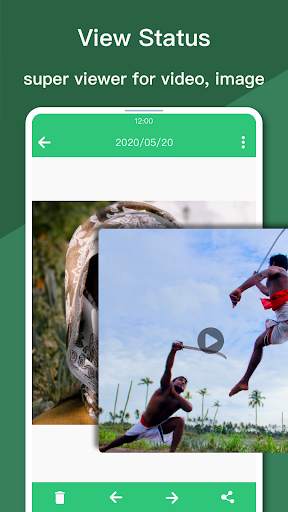 Status Manager for whatsapp status - check, save screenshot 3