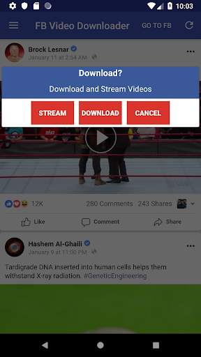 Video Downloader for Facebook 2019 screenshot 6