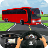 Offroad Trainer Bus Fahren Simulator 3d icon