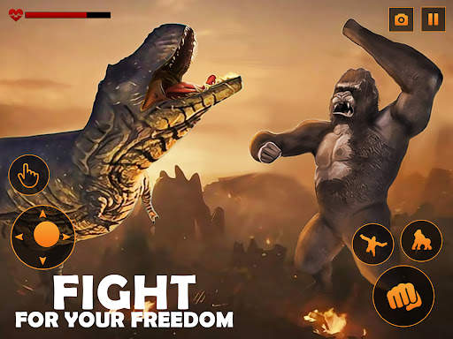 Monster Gorilla Attack-Godzilla Vs King Kong Games screenshot 11