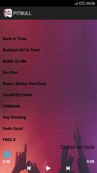 Pitbull mp3 screenshot 2