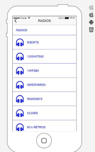 Música de los 80. Música y emisoras Radios años 80 screenshot 3