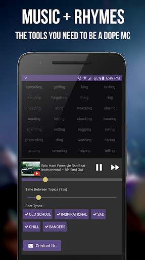 Freestyle Rap Coach - RapPad screenshot 2