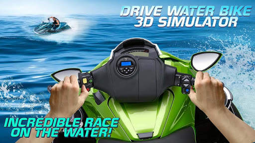 Drive Water Bike 3D Simulator screenshot 2