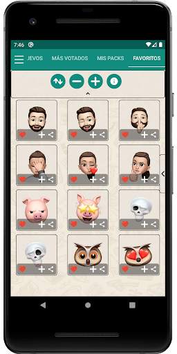 👩 WAStickerapps Emojis 3D Stickers for WhatsApp screenshot 4