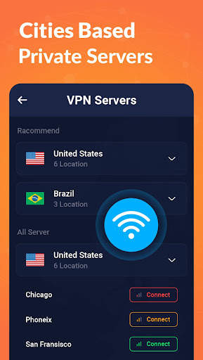 Sky VPN - Fast & Secure VPN 4 تصوير الشاشة