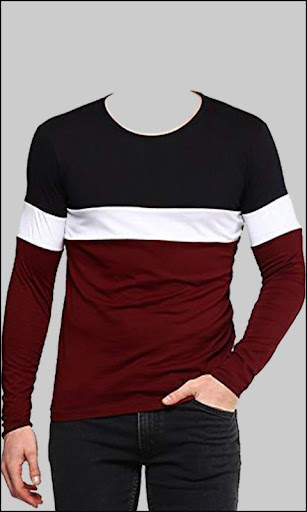 Men T-Shirts Photo Suit Editor screenshot 2
