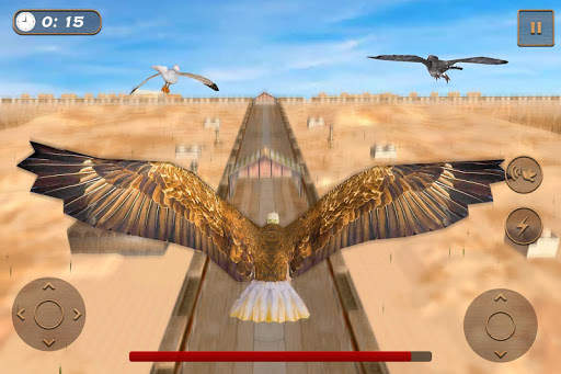 Bird Racing Simulator: Eagle Race Game 10 تصوير الشاشة