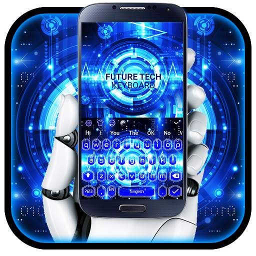 Future Tech Keyboard Theme 10001010