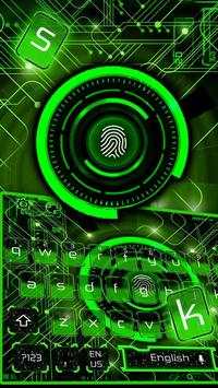 3D Fingerprint Scanner Keyboard Theme screenshot 4