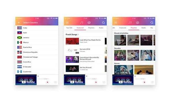Yubmusic-music player screenshot 1