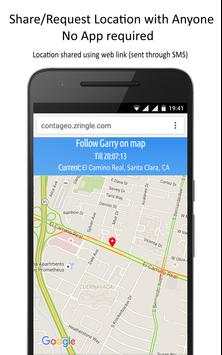 ContaGeo Share Track Location screenshot 6