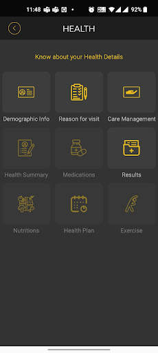 EPIC Health Application screenshot 3