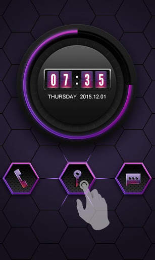 (FREE) New Hexagon GO Locker screenshot 3