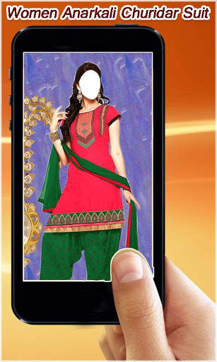 Women Anarkali Churidar Suit screenshot 2