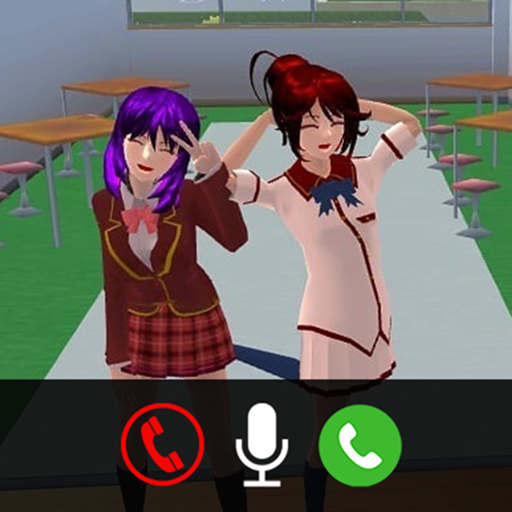 Sakura School Fake Call icon