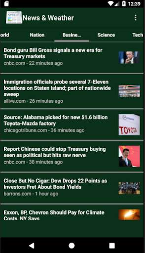 News & Weather screenshot 8