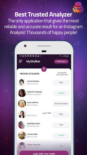 MyStalker : Who Viewed My Profile Instagram screenshot 3