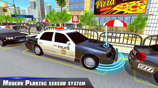Police Car Park City Highway screenshot 2
