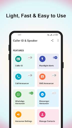 Caller ID & Speaker screenshot 1