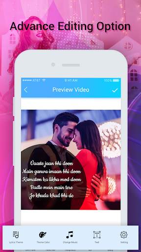 My Photo lyrical video status maker with music screenshot 4